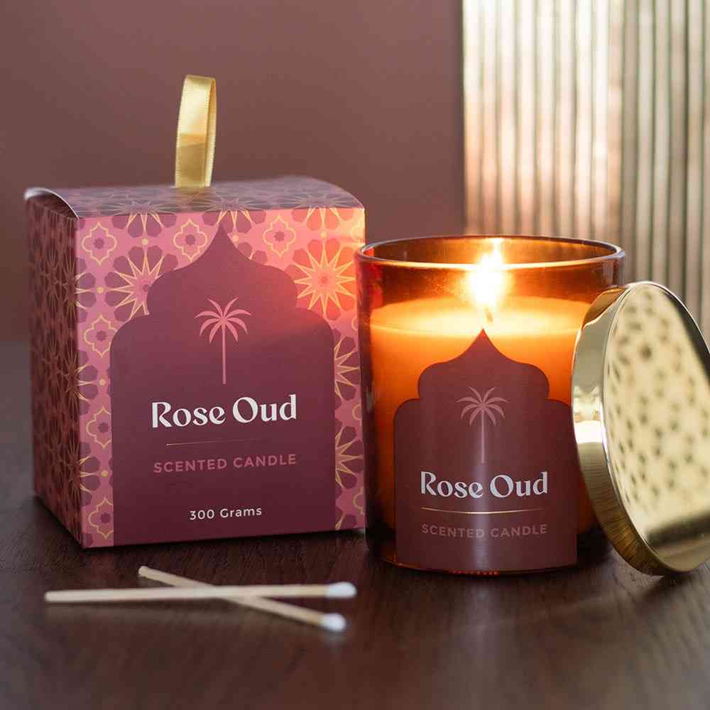 Something Different - Arabian Nights Rose Oud Duftkerze - Rosa